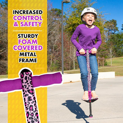 Flybar Jolt Pogo Stick for Kids, Ages 6+, 40 to 80 Pounds, Perfect for Beginners, Outdoor Toys for Boys & Girls