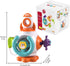 Montessori Sensory Toys for Toddlers 1-3 - Travel Activities Busy Board Cube for Baby Gifts 6-18 Months