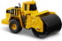 CAT Construction Toys 3 Pack Vehicles - Die Cast Metal Steam Roller, Excavator, Wheel Loader for Ages 3+