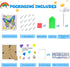 Diamond Art Kits for Kids - Crafts for Girls 8-12, Diamond Art Painting with Wooden Frame for Ages 4-10