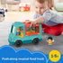 2 1+ Fisher-Price Little People Musical Toddler Toy Serve It Up Food Truck Vehicle with Figures for Pretend Play Ages