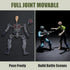 LIVELYOU Playset (12PCS) Army Men VS Zombie Action Figure Toys Realistic Battle Scene Zombie Collections Christmas