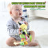 Interactive 3D Teethers Musical Baby Toy, Plush Stroller Hanging Doll for Infants, Soft Toys with Multi-Sensory Features