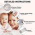 Baby Head Protector Baby Helmet for Crawling Walking, No Bumps Safety Head Adjustable Protective Cap for Walking, Playing (Fox)
