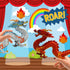 Gemini&Genius Chinese Dragon Toys - 2024 Year of The Sea Dragon Mascot Action Figures for Spring Festival