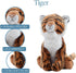 12 inches The Petting Zoo Tiger Stuffed Animal Plushie, Gifts for Kids, Wild Onez Zoo Animals, Tiger Plush Toy
