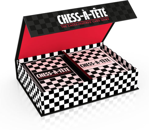 Chess-a-tete 2 Chess--Tte Player Strategy Card Game for Adults & Teens | Chess-Inspired Tactical Battles | Fast