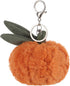 Apricot Lamb Orange Cute Keychain, Soft Plush Stuffed Toys for Kids’ Backpack, Purse