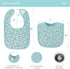 The Peanutshell Baby Girl Bibs Set, Terry Cloth, Feeding, Drooling, Teething Essentials for Newborn, Infant, Toddler Babies, 10 Pack Pastel Pink, Green, Rainbow Floral