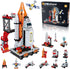 Space Exploration Shuttle Toys, 12-in-1 STEM Aerospace Building Kit for Boys 6-12 Years Old, 566 PCS