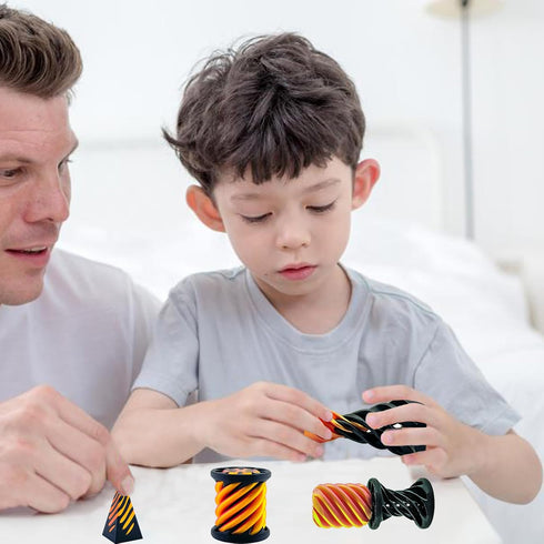 ajitxalr 6 Packs Valentines Day Gift for Kids Impossible Cone,Impossible Cones passthrough Impossible Pyramid