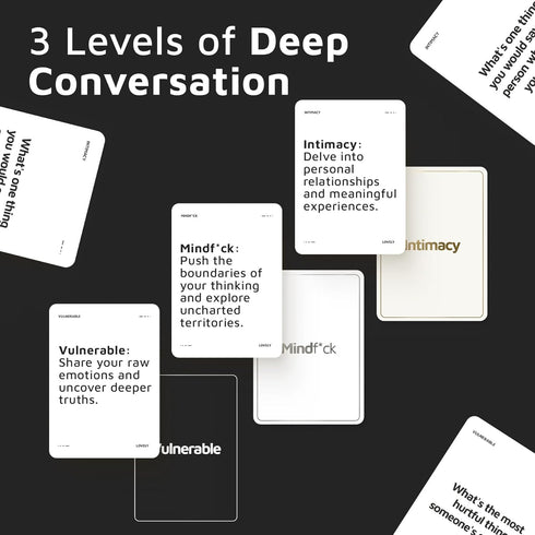 Substance 90 2-6 Card Game - Conversation Cards for Adults, Couples, Friends, Co-Workers, Strangers - Meaningful, Deep