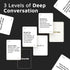 Substance 90 2-6 Card Game - Conversation Cards for Adults, Couples, Friends, Co-Workers, Strangers - Meaningful, Deep