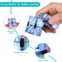 24 Sumind Pieces Infinity Cube Fidget Toy Mini Blocks Cube Bulk Gadget Sensory Toy Hand Held Blocks Finger Gadget Gift