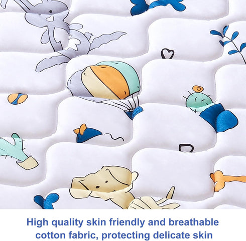 Bassinet35x20 inches LILYVIBEBEARHAPPY Baby Small Mattress for - Firm Support and Comfort Premium Foam,Noiseless