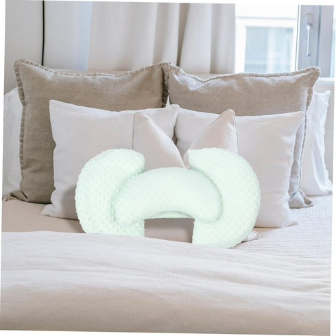 Healifty Multi-Functional Cooling Pregnancy Waist Pillow for Side Sleeping Soft Maternity Support Cushion Detachable