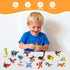 36 Packs Set 4-8, Mini Building Blocks Party Favors Building Blocks for Kids Goodie Bags Stuffers for Kid, Prize Box