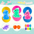 24 Pack Budbof Easter Egg Fillers with Stress Balls, Fidget Toys Squeeze Balls for Kids - Easter Basket Stuffers