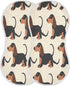 YETTASBIN Dachshund Dog Muslin Baby Burp Cloth, Super Soft Absorbent Cotton Burp Rag Baby Bibs Feeding Cloth