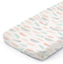 Summer Coral Days Ultra Soft Changing Pad Cover for Infants