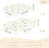 miaozhen 1 Pack 52x28 Cotton Baby Crib Sheets for Boys Girls Comfy Breathable Baby Green Playful Duck Toddler Mattress