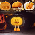 Dimmable Pumpkin Night Light for Kids Cute Jack O Lantern Halloween Decor Nightlight for Baby Nursery Toddler Squishy