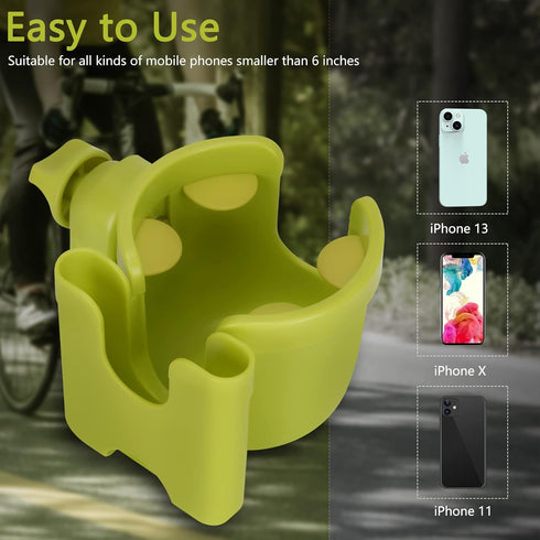 Suranew Versatile Stroller Cup and Phone Holder for Family Outings