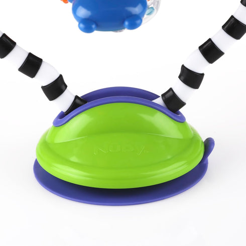 Nuby Silly Spinwheel Toy with Suction Base - Interactive High Chair Toy for Babies and Toddlers (6+ Months)