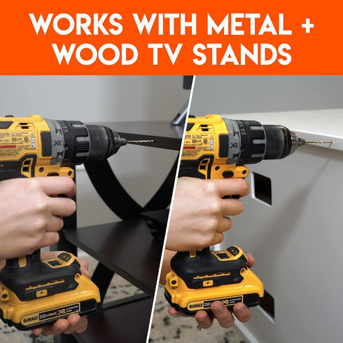 ECHOGEAR 90 TV Safety Straps for Big TVs Heavy-Duty Anti-Tip Anchors for TVs Up to Secure to Wall or Furniture