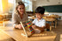 MAGIKON Counting 10 (8-Inch) Wooden Number Frame, Rows Abacus for Learning Math
