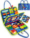 Busy Board Montessori Toys for 1-4 Year Old Boys & Girls, Sensory Educational Travel Toys for Fine Motor Skills