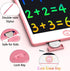 Hockvill LCD Writing Tablet for Kids 8.8 Inch, Drawing Pad for 3-8 Year Olds, Toddler Doodle Board Travel Gift - Pink