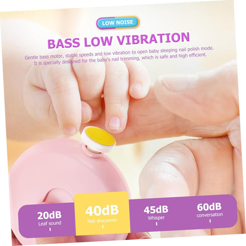 Trimmer Boy Girl Nail Care Electric Nail Polisher Polishing Tool for Newborns Boys and Girls Adults
