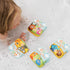 Floating Baby Bath Books - Kids Learning Bath Toys, Waterproof Bathtime Toys for Toddlers (Set of 4: ABC Animal Bath