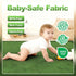 Fengdulong 59"71" 1.3" Tummy Ultra Soft Baby Play Mat for Floor, Playpen Mat, Thick Memory Foam, Non-Slip Time Mat