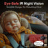 Fodkh 2 6.9 2 Dual Baby Car Camera for Kids Split Screen Ultrawide HD Display with Cameras, IR Night Vision, Easy