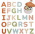 JoyCat Silicone Alphabet Magnetic Letters, 26 Uppercase ABC Fridge Magnets for Kids