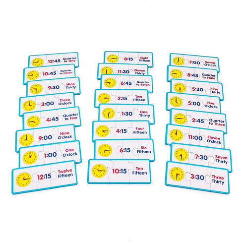 Junior Learning JL657 Time Puzzles, Medium