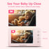 Chuanganzhuo NO.1 3X 5'' 1080P S100U Baby Car Camera with Night Vision, Zoom, USB Powered, HD IPS Crystal-Clear Car