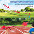 F-22 2.4 6-axis Red RC Plane for Kids Upgrade Raptor Fighter RC Airplane Remote Control Airplane Toys GHZ Smart Gyro