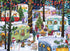 Vermont Christmas Company 1000 Piece Jigsaw Puzzle - Camping for Christmas