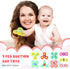 9 3 Leitee Pcs Suction Cup Toys Bath Toys Sensory Strong Suction Cup Toys Spinner Dimple Toy Birthday Gifts for Early