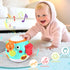 6-12 Crawling Toys - Baby Toys Months, Elephant Musical Toy with Lights & Sounds, Interactive Learning Baby Crawling