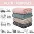 HOMRITAR Baby Blanket for Girls Toddlers, 3D Fleece Fluffy Fuzzy Blanket, Soft Warm Cozy, 30x40 inches, Pink