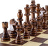 AMEROUS Wooden Chess Pieces Only, Tournament Staunton Wood Chessmen with 3.5 inches King