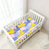 miaozhen 1 Pack 52x28 Cotton Baby Crib Sheets Soft Comfy Funny Nile Wolf Colorful Toddler Mattress Sheet for Nursery de