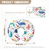 Hechitok Cartoon Ocean Nursing Pillow Cover Slipcover, Breastfeeding Newborn Infant Feeding Cushion Cover Pillow