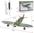 8-12 12-16, 258 Sets 10-14 STEM Projects for Kids Ages Pieces Erector Airplane Model kit, Model Aircraft Metal Building