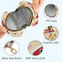 YETTASBIN Farm Animals Portable Pacifier Holder Case with Metal Hook Buckle & Zipper for Diaper Bag and Stroller