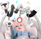 Black and White High Contrast Baby Toys for Newborn, Car Seat and Stroller Toys for 0-12 Months, Best Gift for Infants